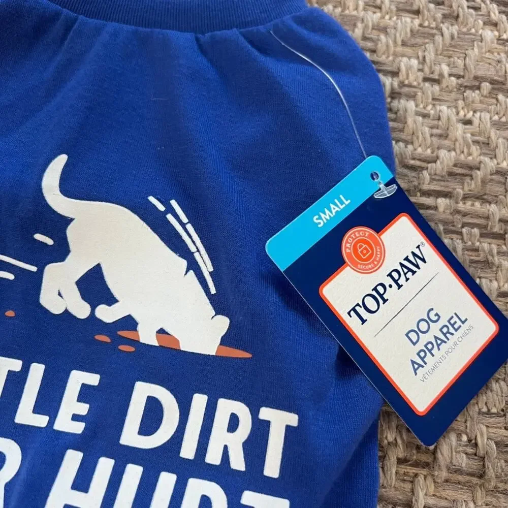 Top Paw Dog Shirt Sz small